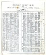 Directory 1, Santa Clara County 1876